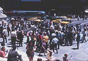 Performance New York Public Library Plaza, 1973